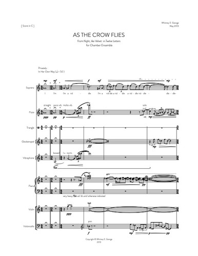 As the Crow Flies