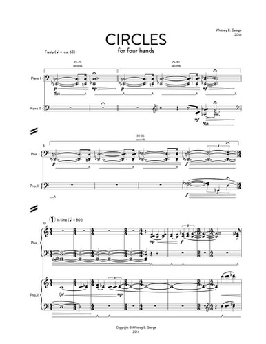 Circles for Four Hands
