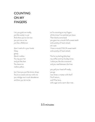 Counting on my Fingers from Fizz & Ginger · plate 2