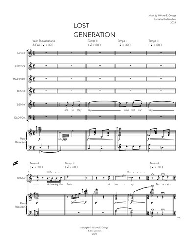 Lost Generation from Fizz & Ginger · plate 5