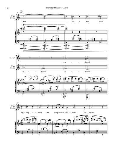 PRINCESS MALEINE [ PIANO-VOCAL SCORE ] · plate 6