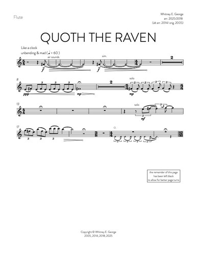 QUOTH THE RAVEN · plate 4