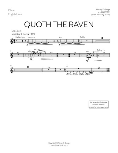 QUOTH THE RAVEN · plate 5