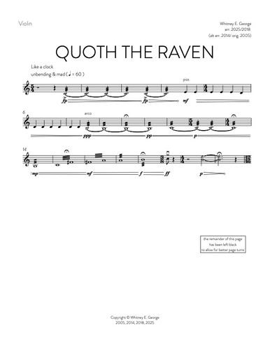 QUOTH THE RAVEN · plate 7