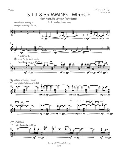 Still & Brimming - Mirror · plate 4