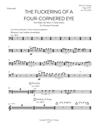 The Flickering of a Four-Cornered Eye · plate 6