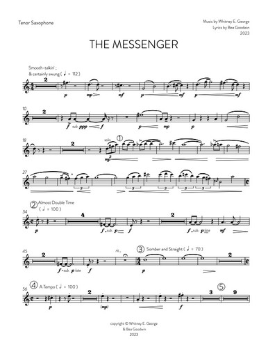 The Messenger from Fizz & Ginger · plate 9