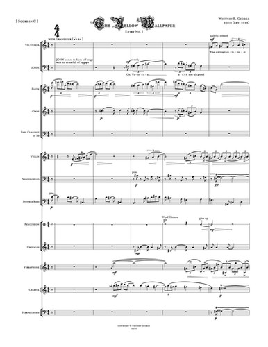 The Yellow Wallpaper - STUDY SCORE · plate 2