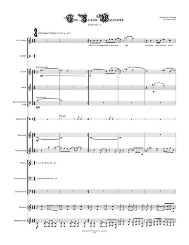 The Yellow Wallpaper - STUDY SCORE · plate 10