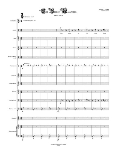 The Yellow Wallpaper - STUDY SCORE · plate 13