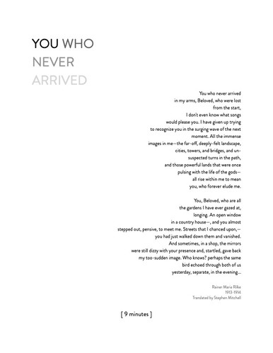 YOU WHO NEVER ARRIVED · plate 2