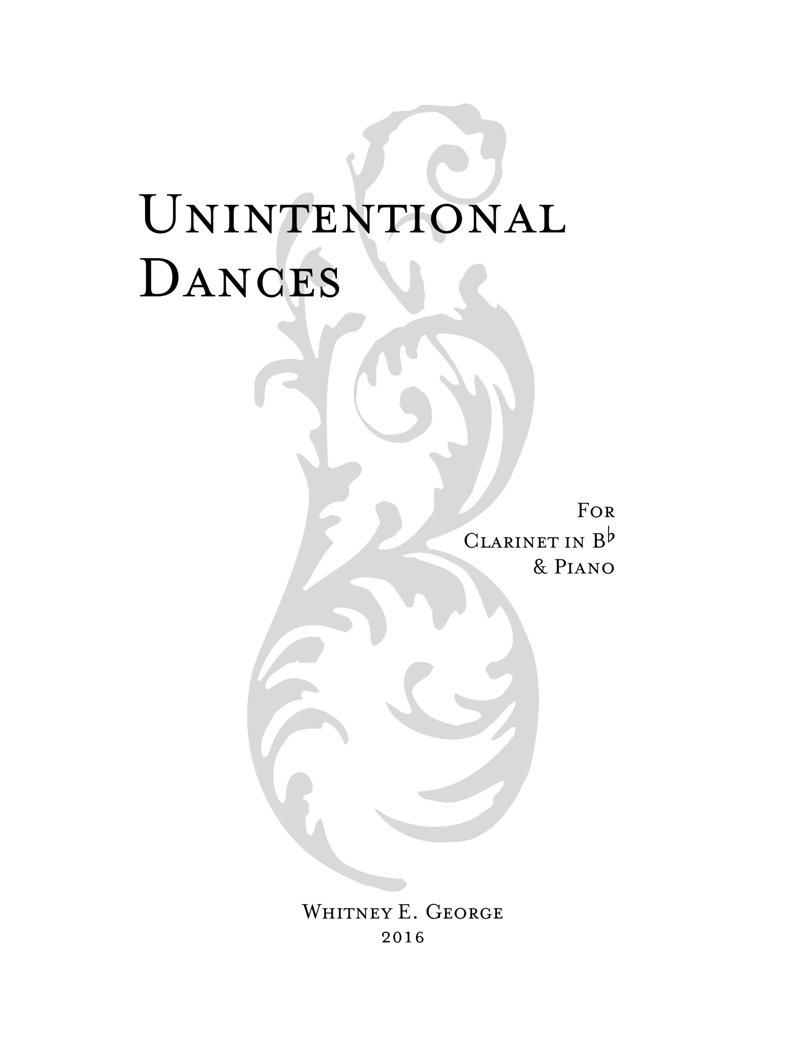 Unintentional Dances