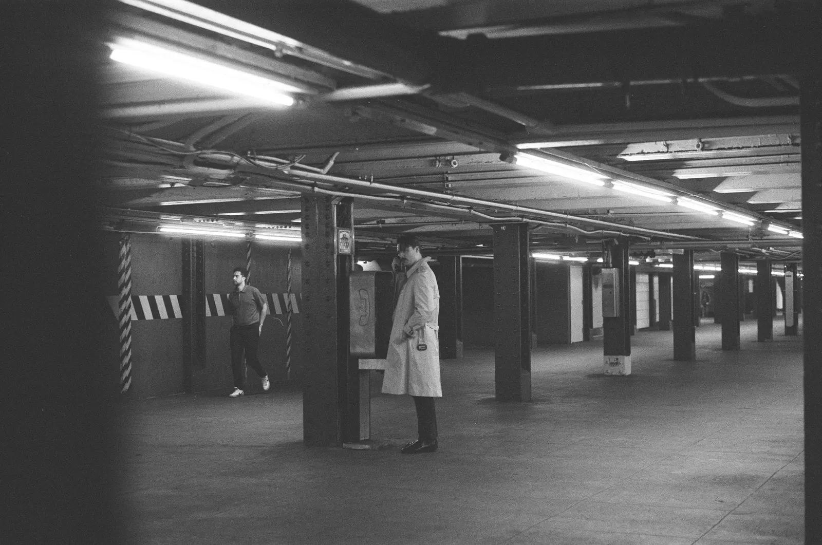 Black-and-white field photograph returned as Frame 30, a public marker of time.