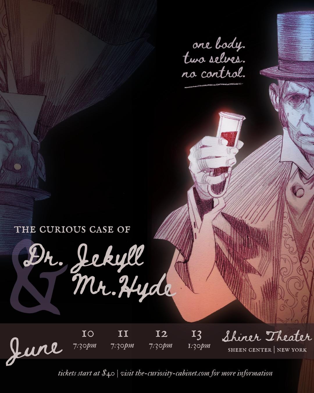 Poster artwork for The Curious Case of Dr. Jekyll and Mr. Hyde