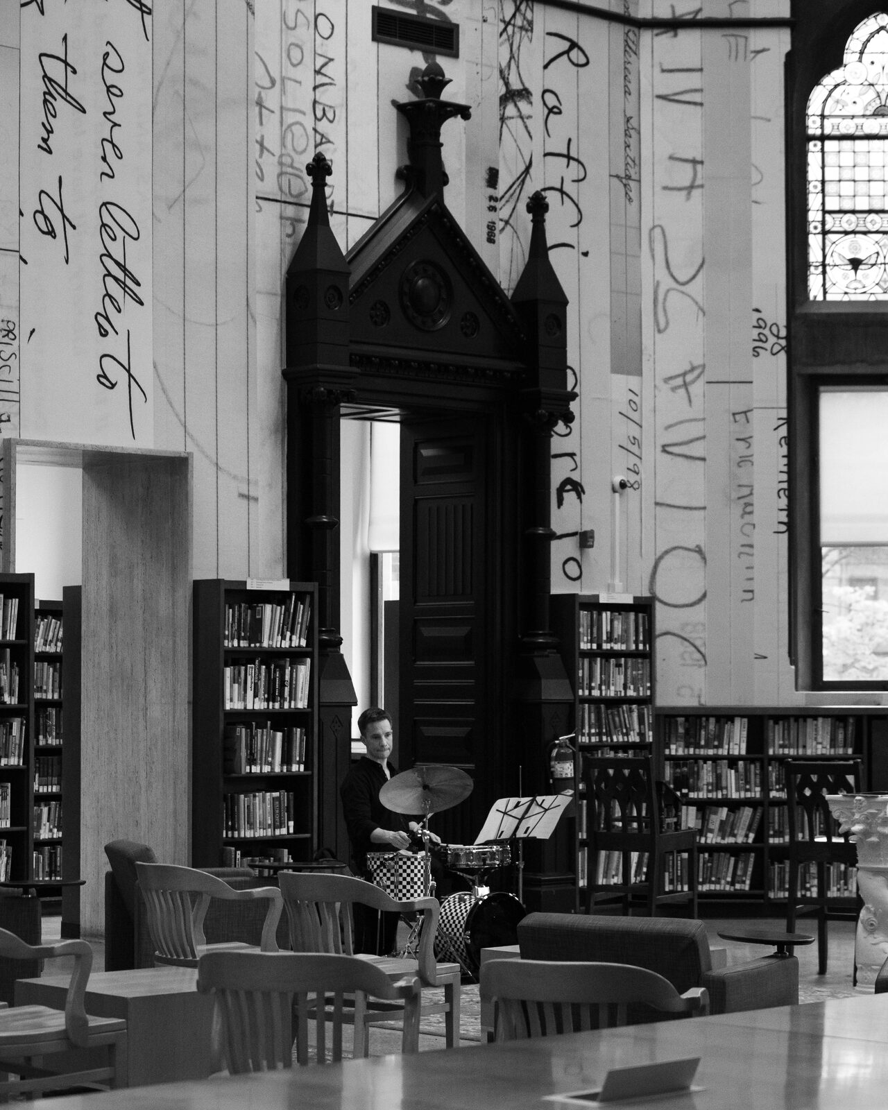 The Library Series — live immersive performance in a public library